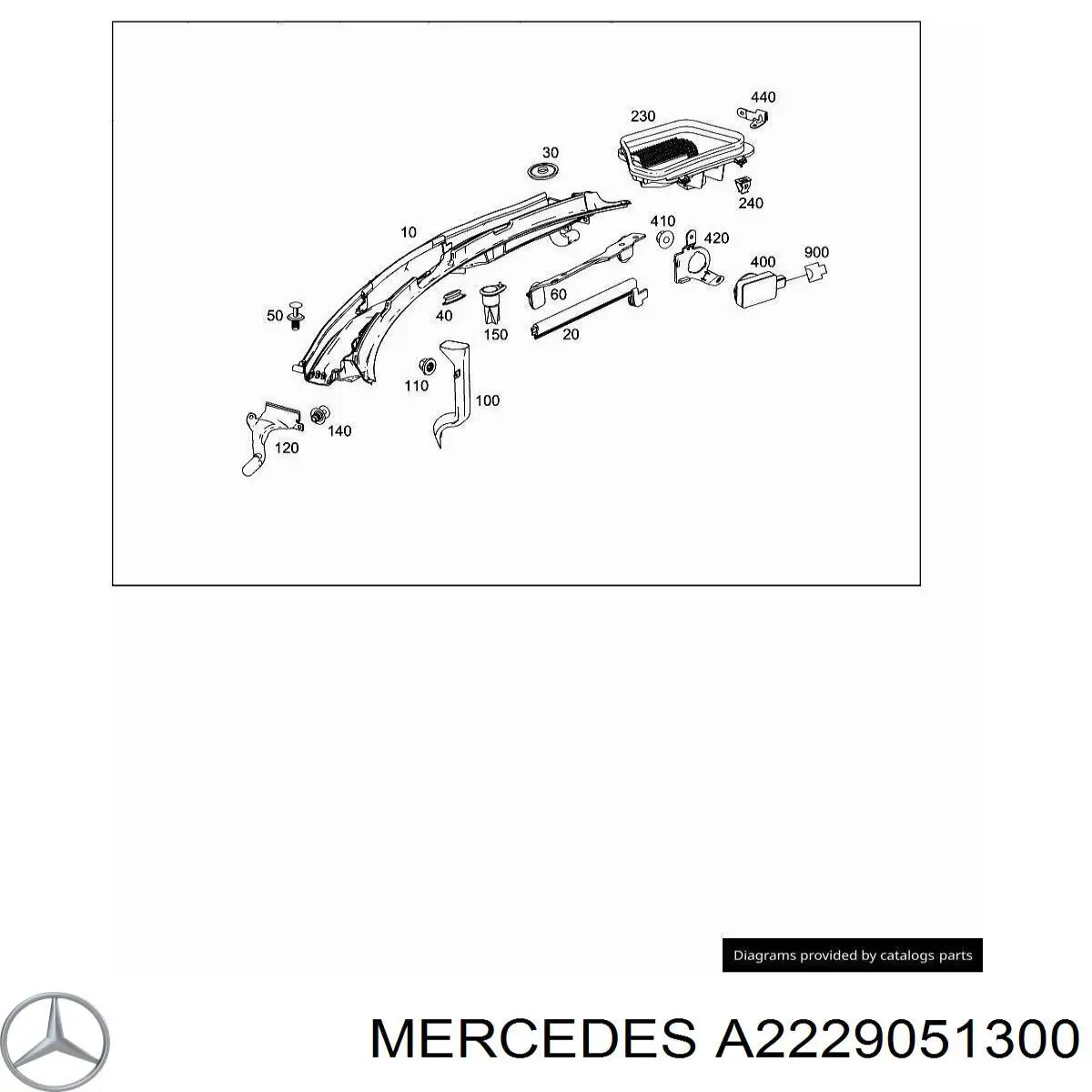  Mercedes 2229051300 цена, от 9.93 USD