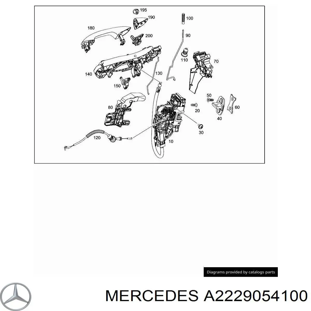  Mercedes A2229054100 цена, от 433.46 USD