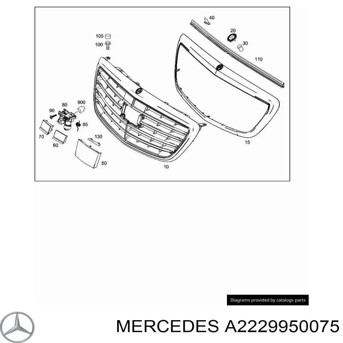 2229950075 Mercedes 