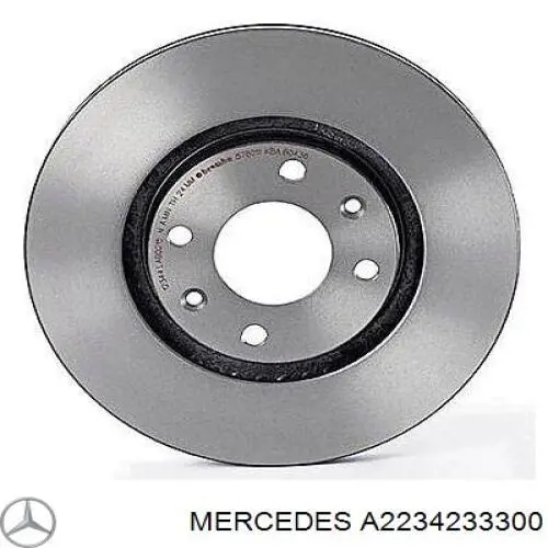 Задний тормозной диск Mercedes A2234233300 цена, от 305.88 USD