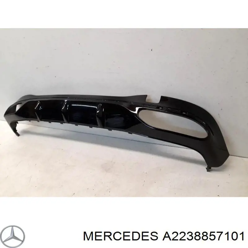 2238857101 Mercedes Спойлер заднего бампера