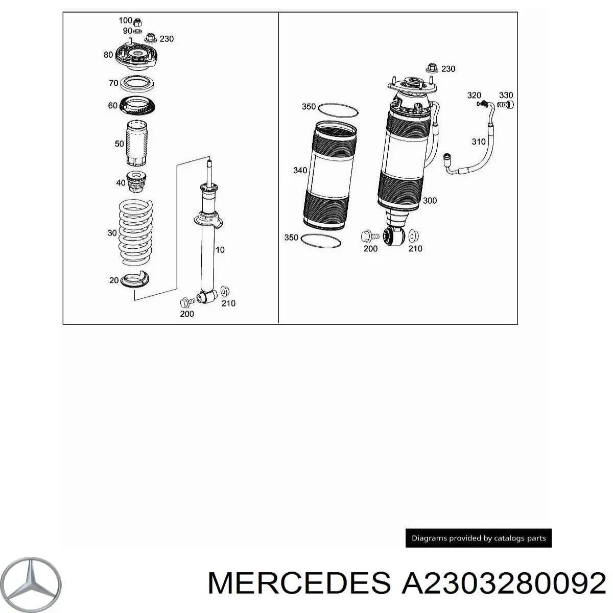  Mercedes 2303280092 цена, от 137.70 USD