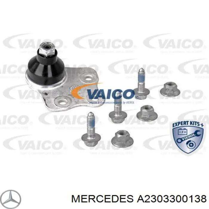 A2303300138 Mercedes braço oscilante superior esquerdo de suspensão dianteira