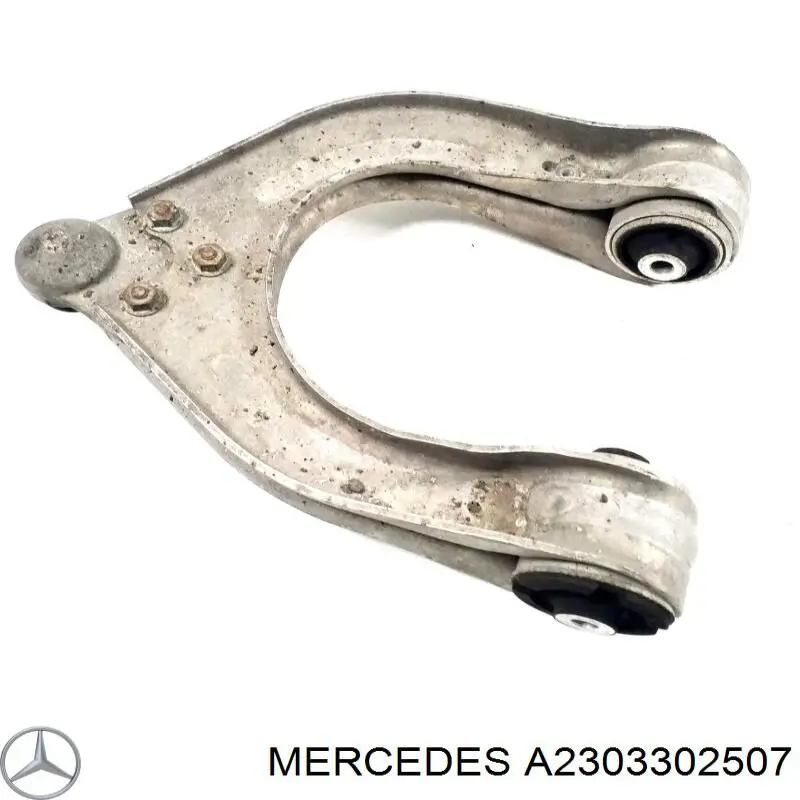 A2303302507 Mercedes braço oscilante superior esquerdo de suspensão dianteira