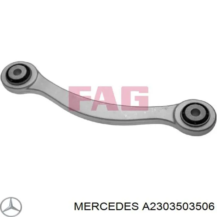 Купить A2303503506 Mercedes Рычаг задней подвески верхний, левый
