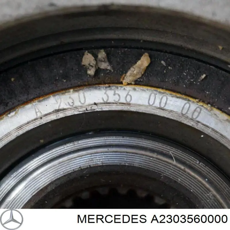 A2303560000 Mercedes rolamento de cubo traseiro