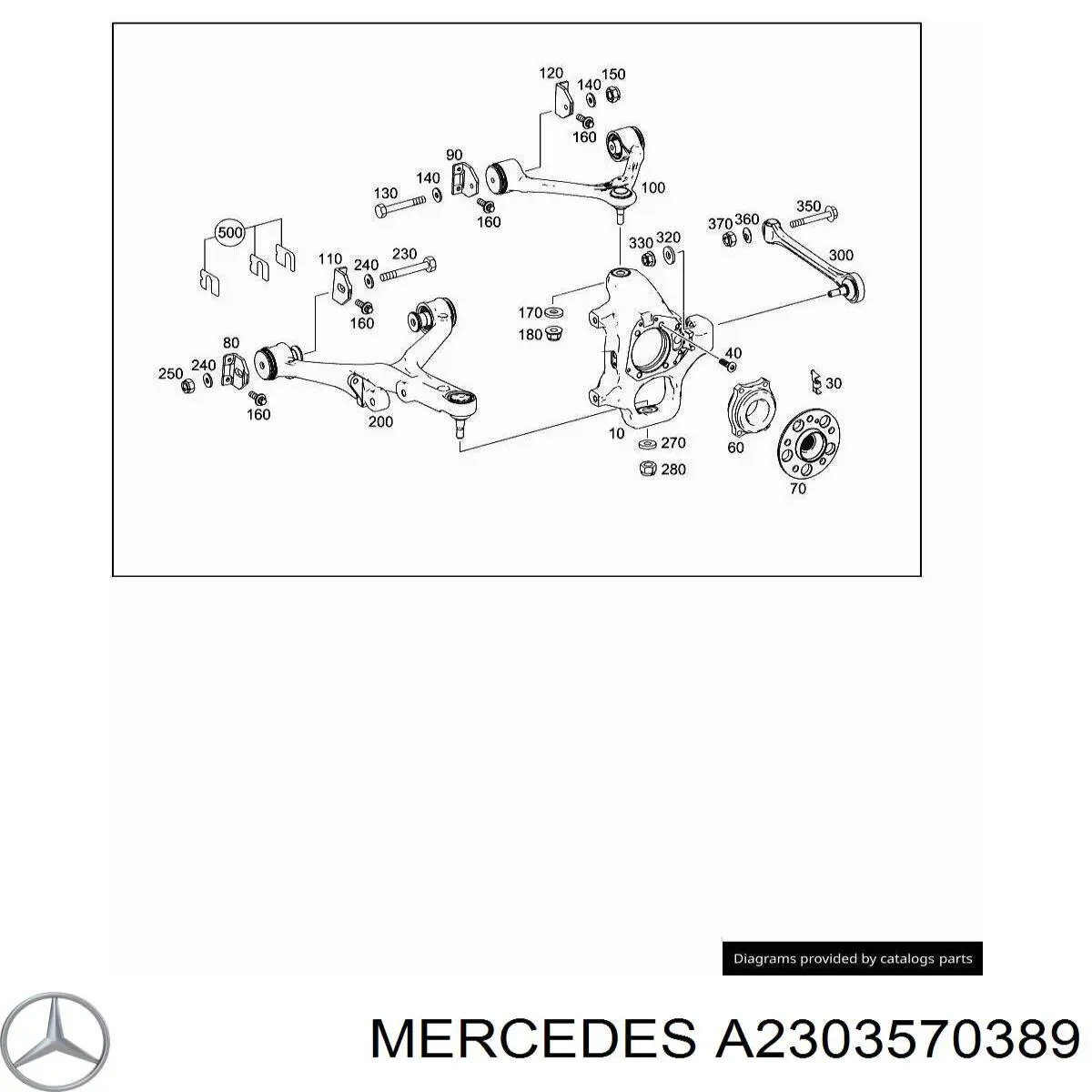 A2303570389 Mercedes 