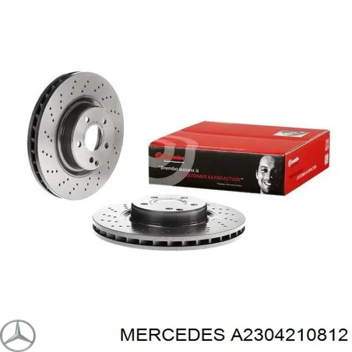Купить A2304210812 Mercedes Ротор тормозной