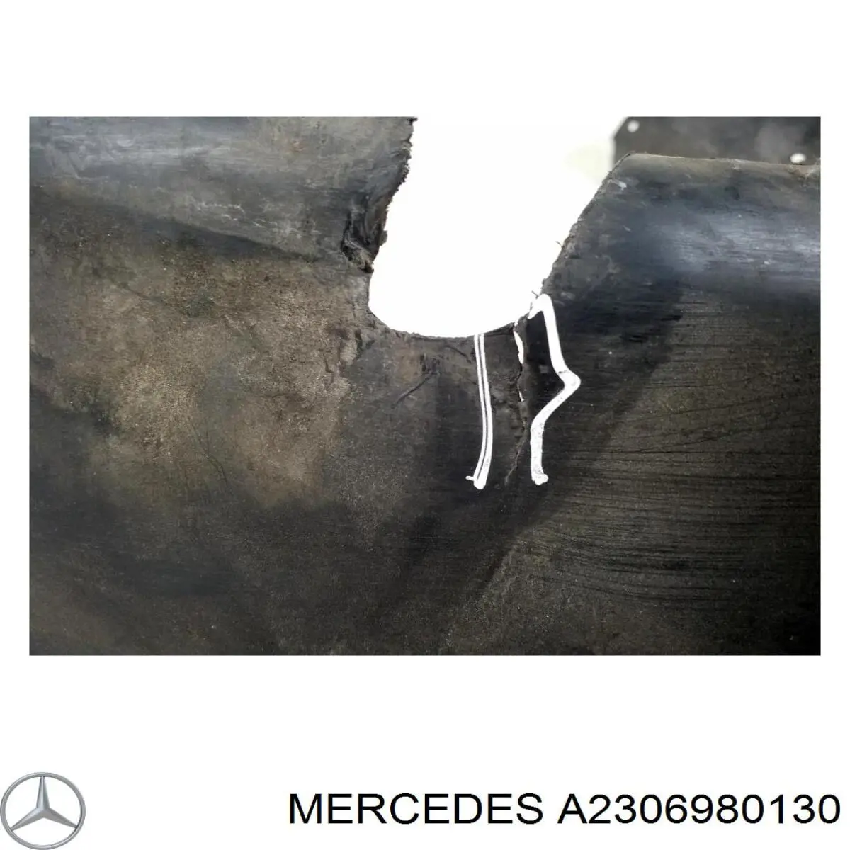 Лючок (дверца) бензобака Mercedes A2306980130 цена, от 76.02 USD