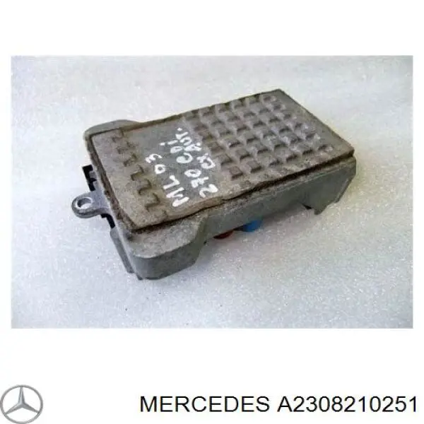 Реостат Mercedes A2308210251