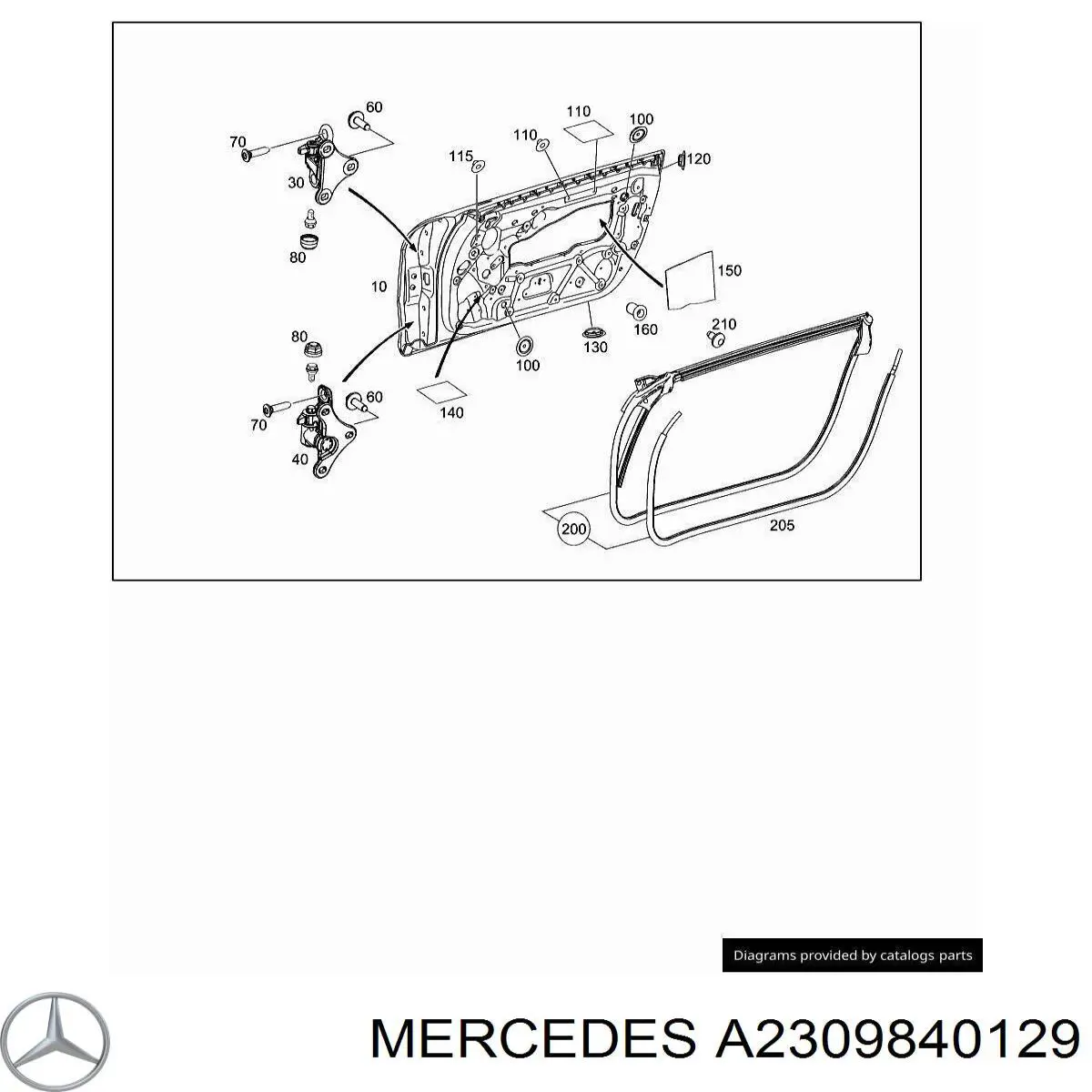  Mercedes 2309840129 цена, от 6.20 USD
