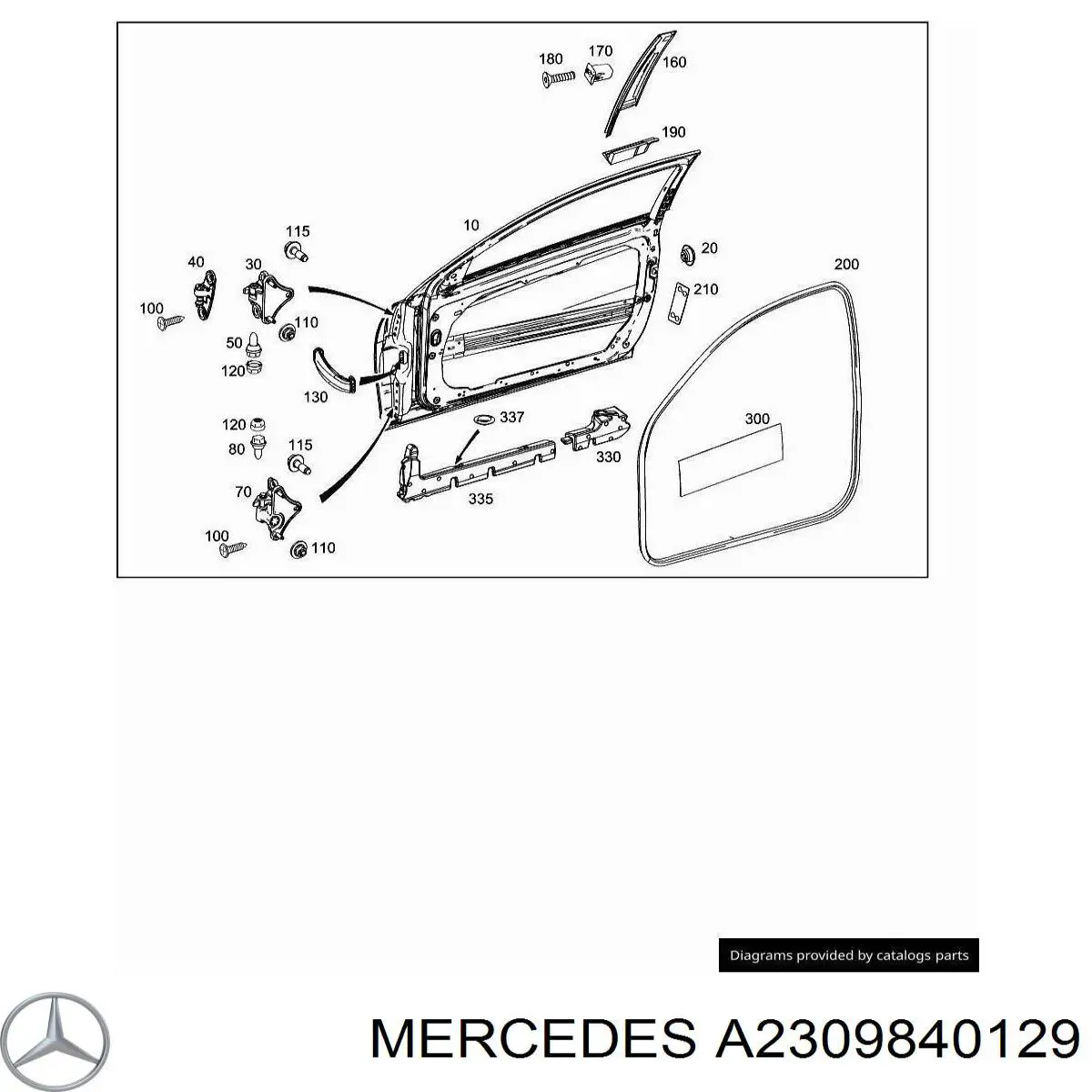 Купить 2309840129 Mercedes 