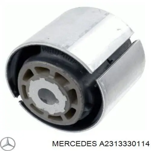 A2313330114 Mercedes bloco silencioso dianteiro do braço oscilante inferior