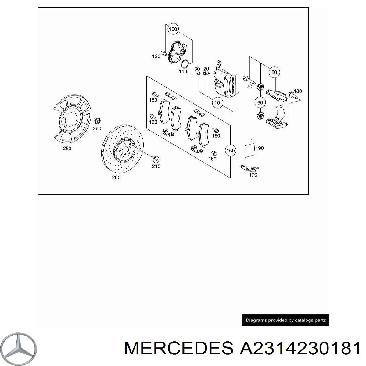  A2314230181 Mercedes