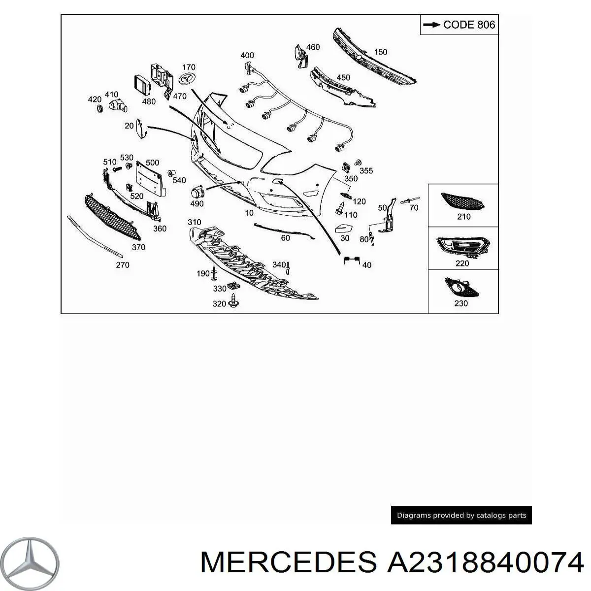  A2318840074 Mercedes