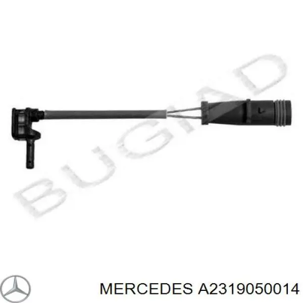 Датчик износа тормозных колодок передний Mercedes A2319050014