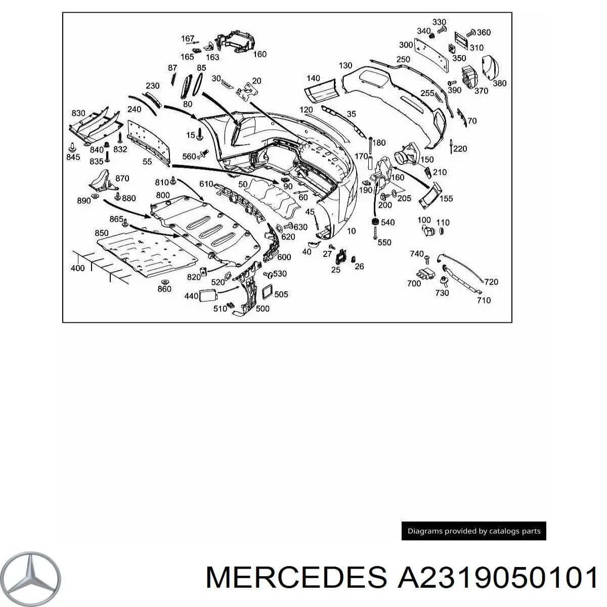 A2319050101 Mercedes 