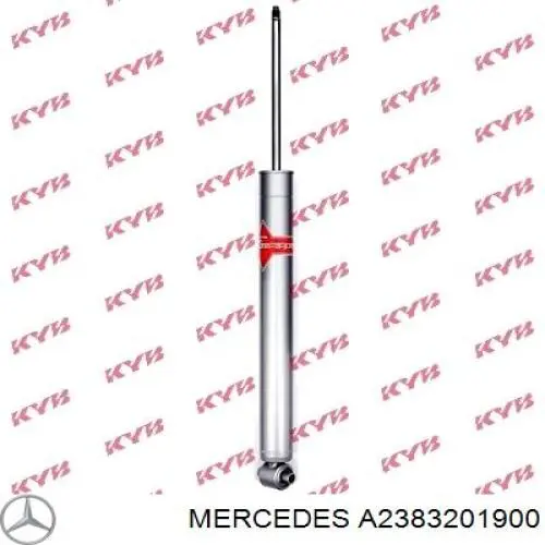 A2383207301 Mercedes Амортизаторы задние