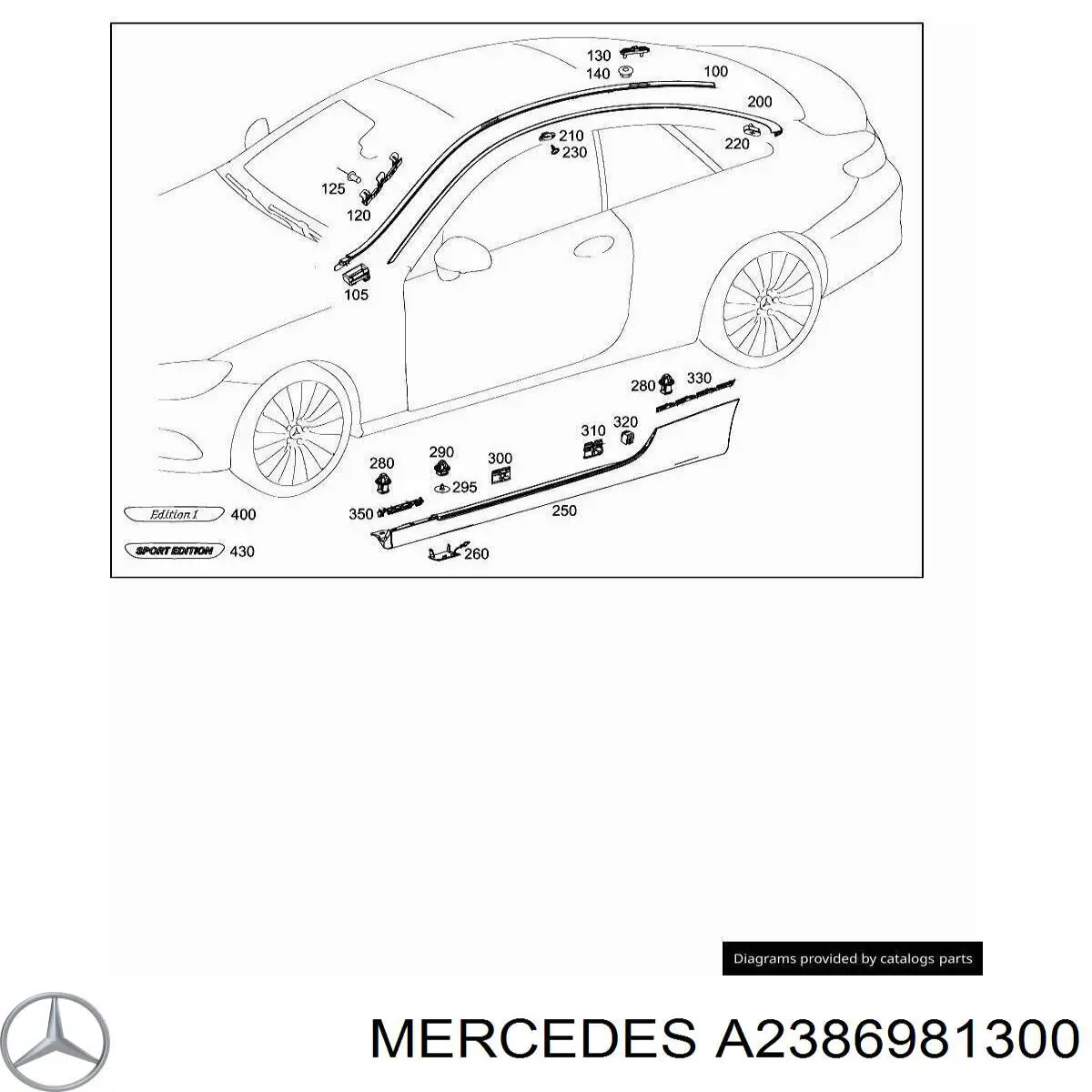 A2386981300 Mercedes 