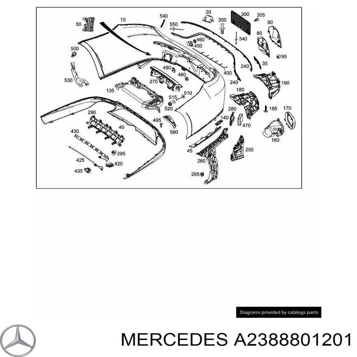  A2388801201 Mercedes