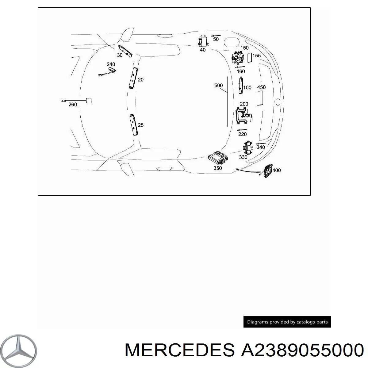 A2389055000 Mercedes 