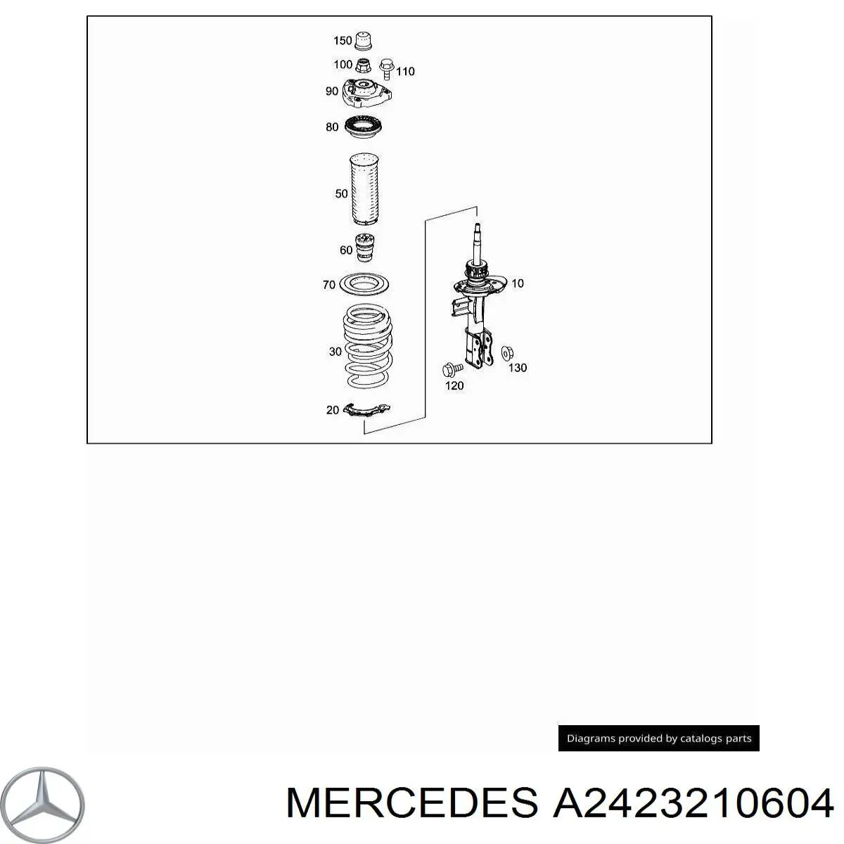 A2423210604 Mercedes 