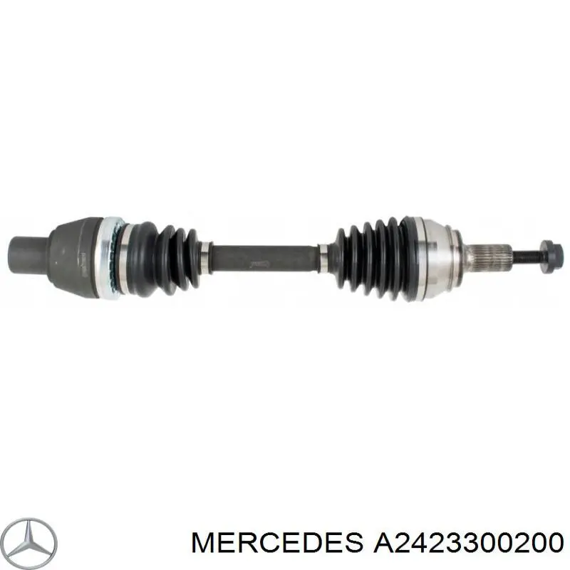 A2423300200 Mercedes Полуось передняя, правая