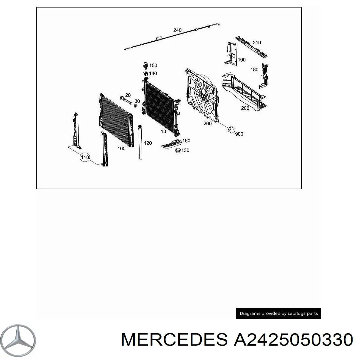 A2425050330 Mercedes 