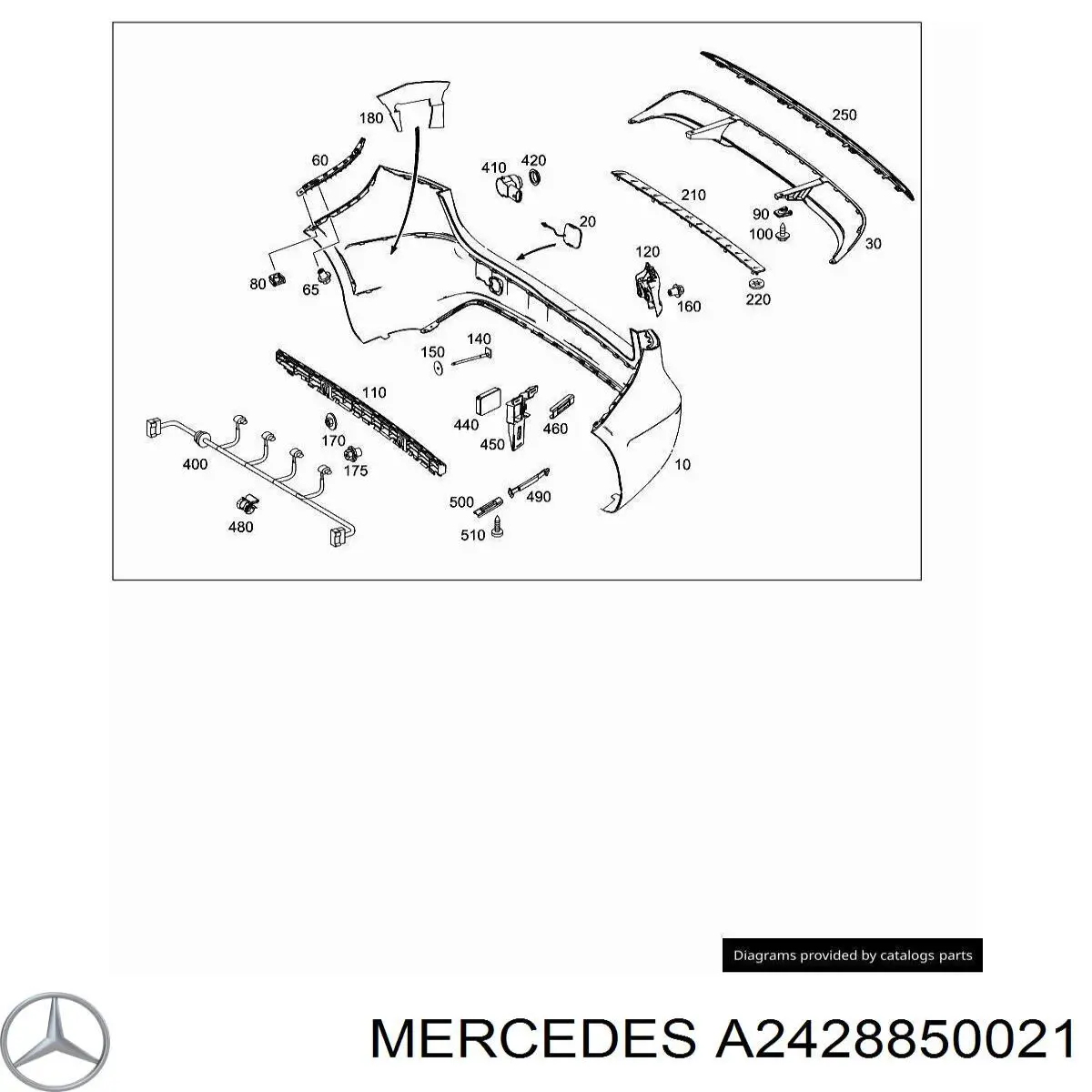 A2428850021 Mercedes 