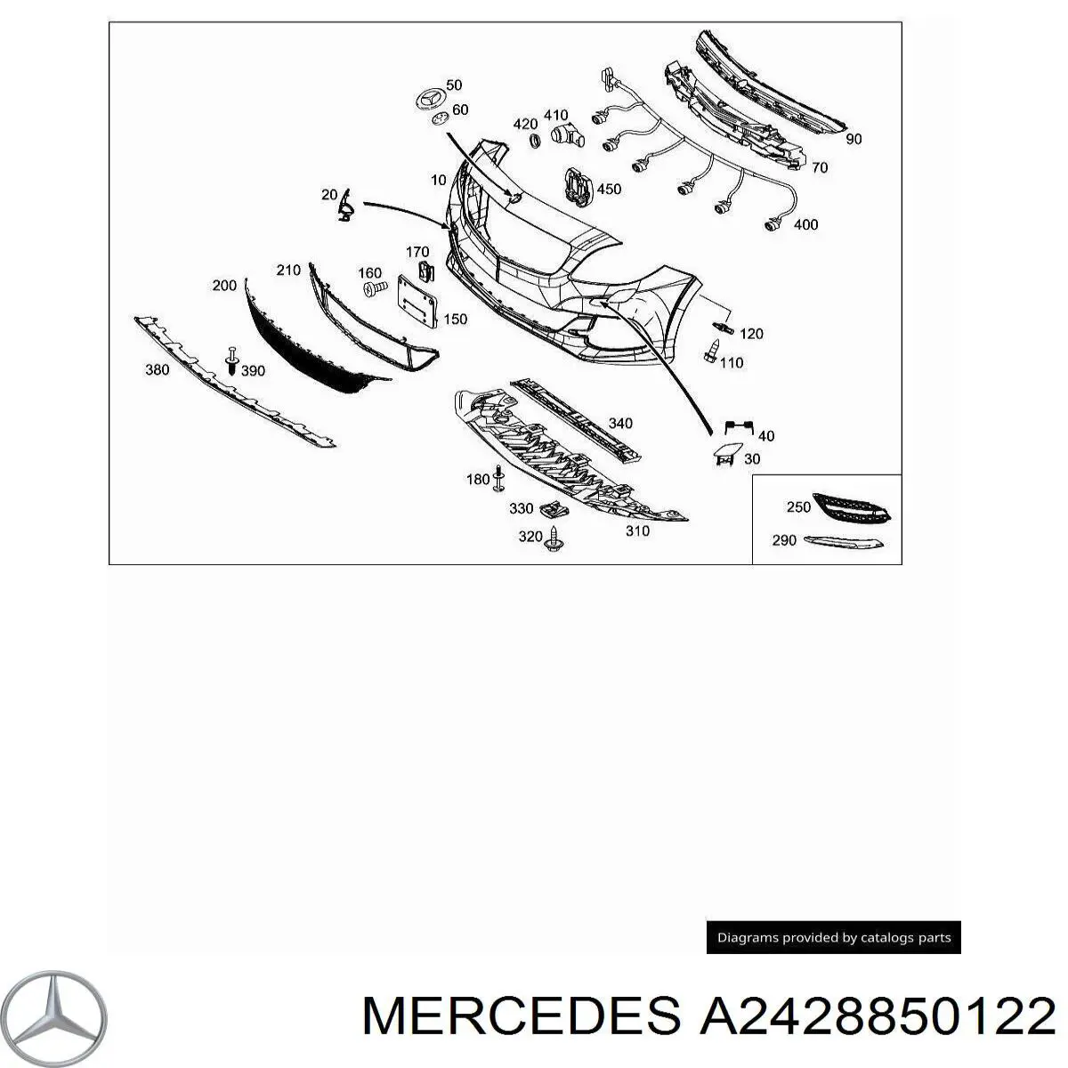 A2428850122 Mercedes 