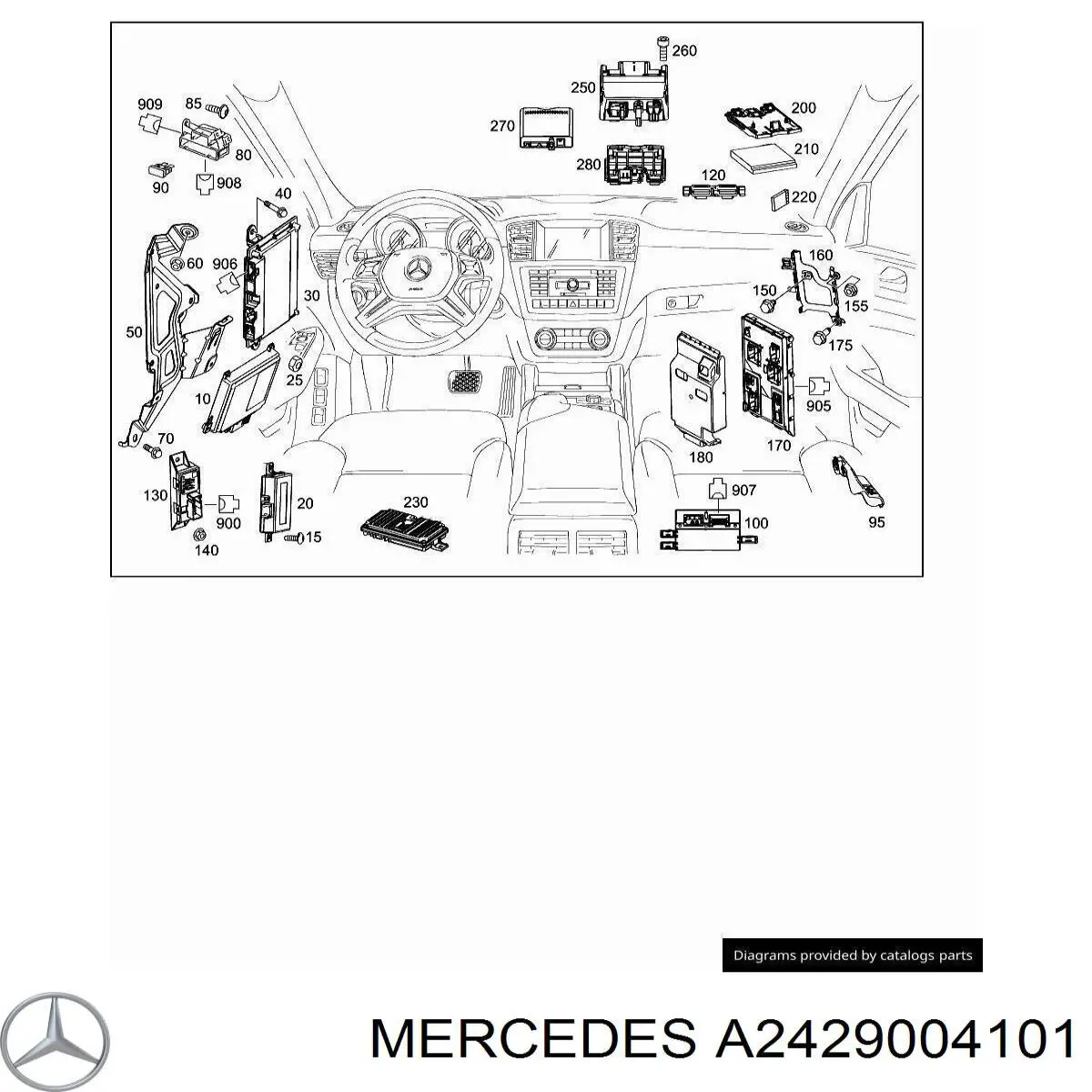 Mercedes 2429004801