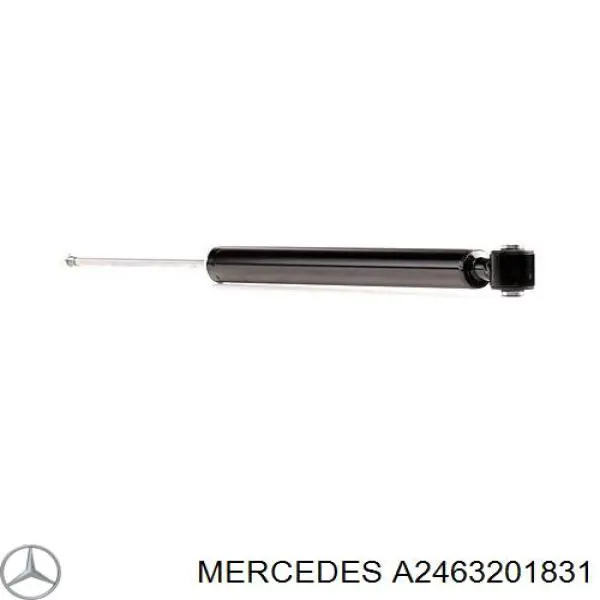 A2463201831 Mercedes amortecedor traseiro