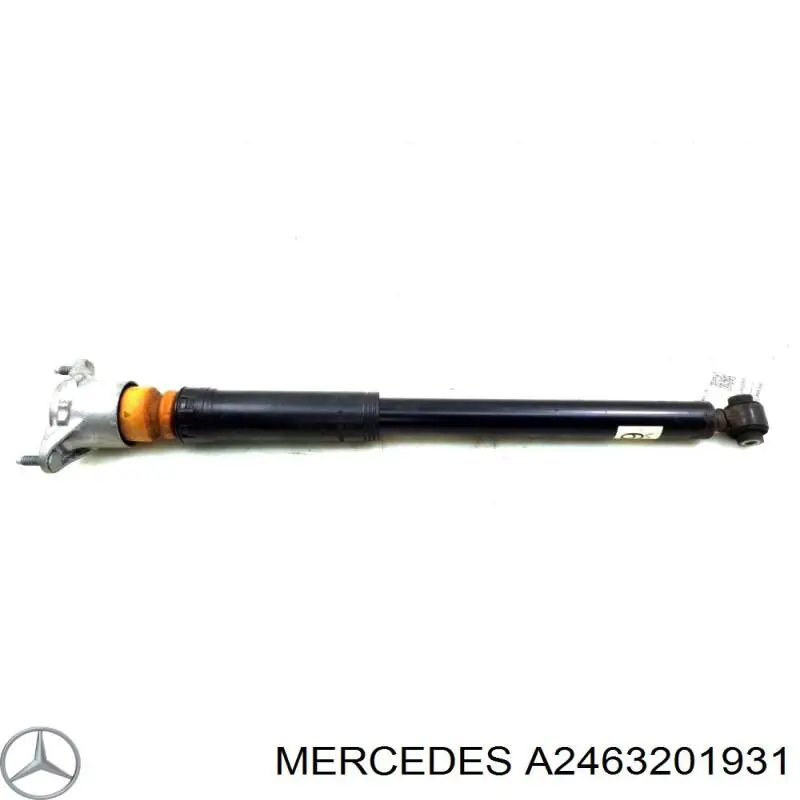 A2463201931 Mercedes amortecedor traseiro