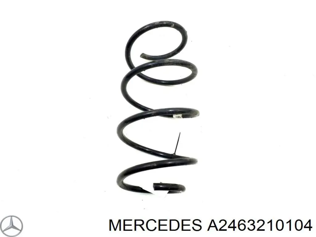 A2463210104 Mercedes Пружина передней подвески