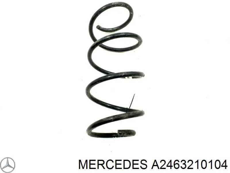 Купить A2463210104 Mercedes Винтовая пружина подвеска