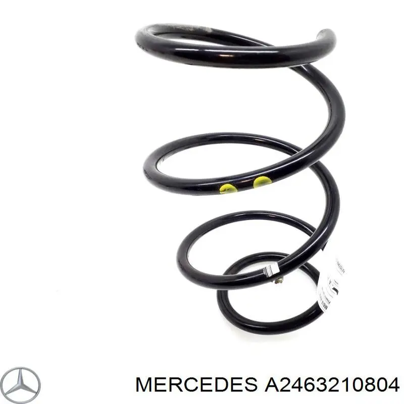 Пружина амортизатора передняя Mercedes A2463210804 цена, от 21.51 USD