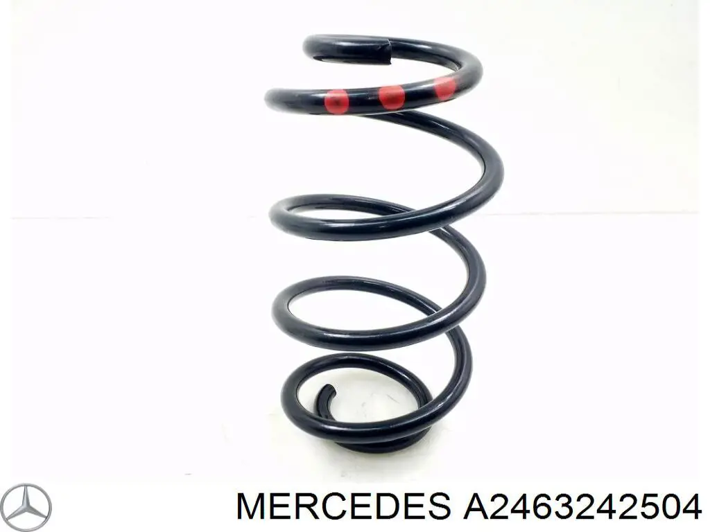 246324250464 Mercedes mola traseira