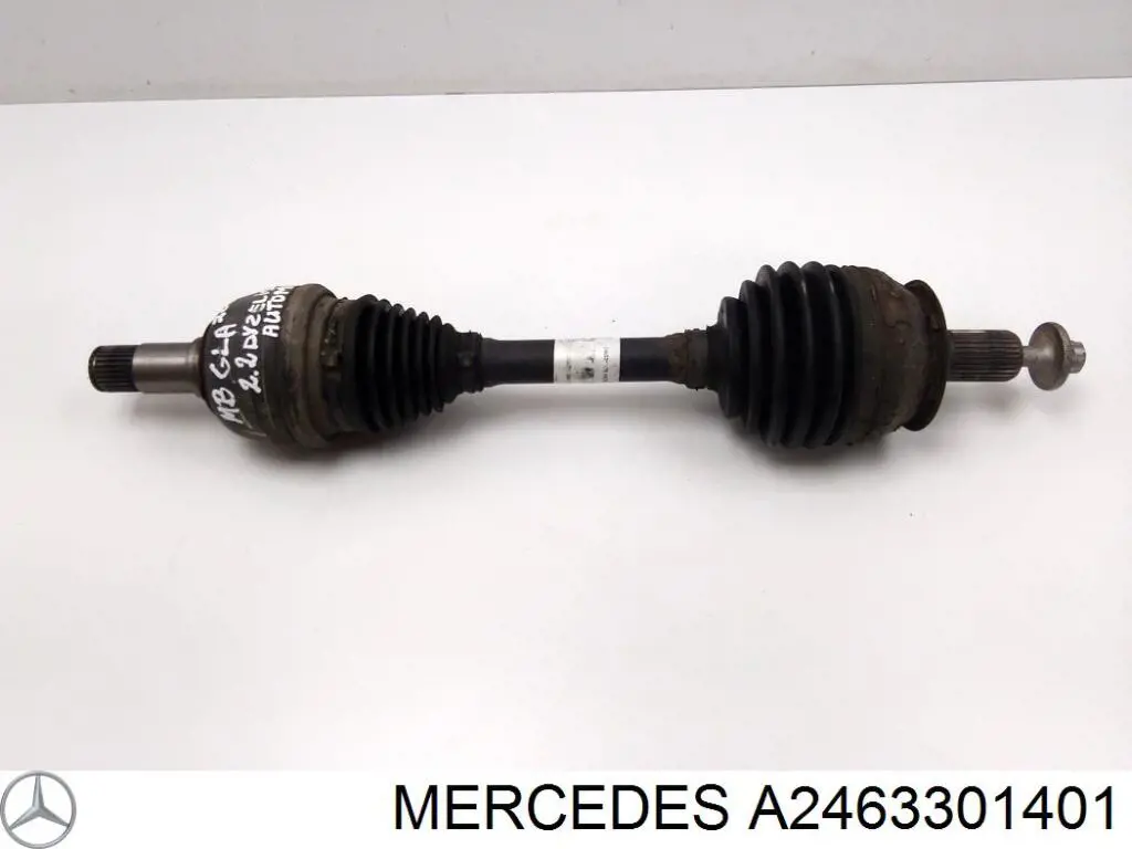 A2423600372 Mercedes Полуось передняя левая