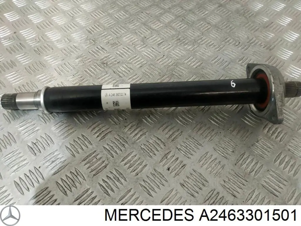 A2463301501 Mercedes Полуось передняя, правая