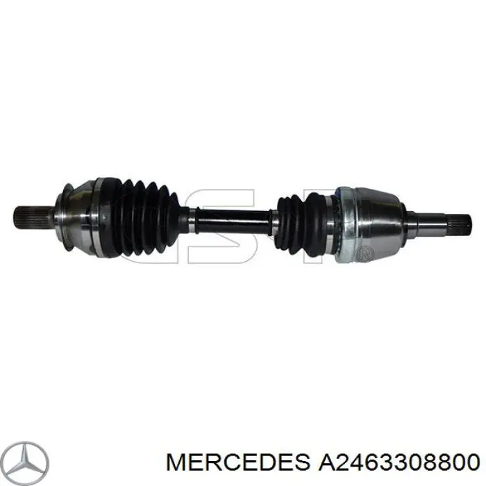 Левая полуось A2463308800 Mercedes