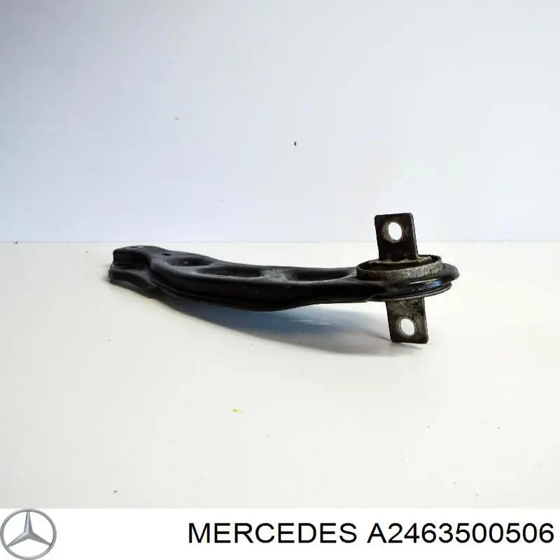 A2463500506 Mercedes braço oscilante (tração longitudinal inferior direito de suspensão traseira)