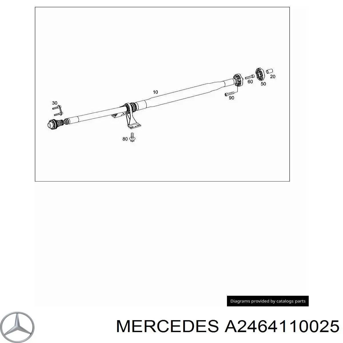 A2464110025 Mercedes 