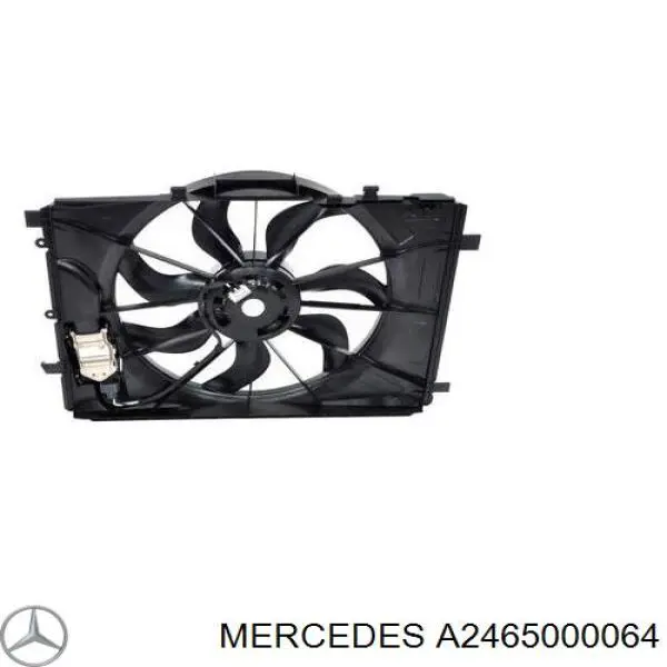 Вентилятор охлаждения Mercedes 2465000064
