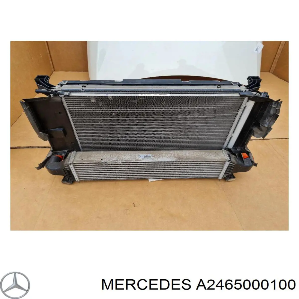 Интеркулер A2465000100 Mercedes