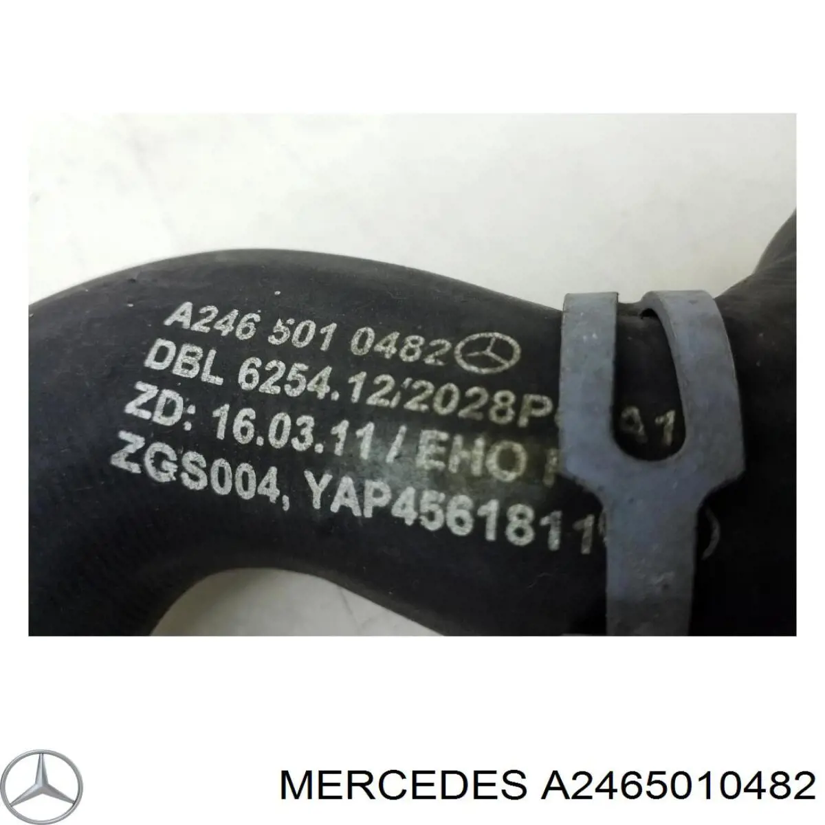 Шланг радиатора, нижний Mercedes 2465010482 цена, от 18.19 USD
