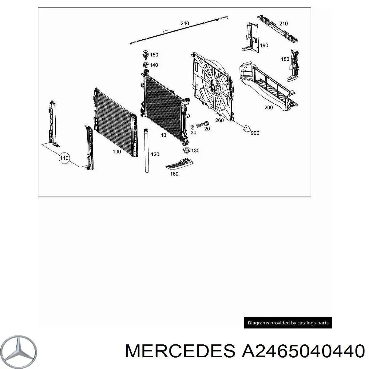 A2465040440 Mercedes 