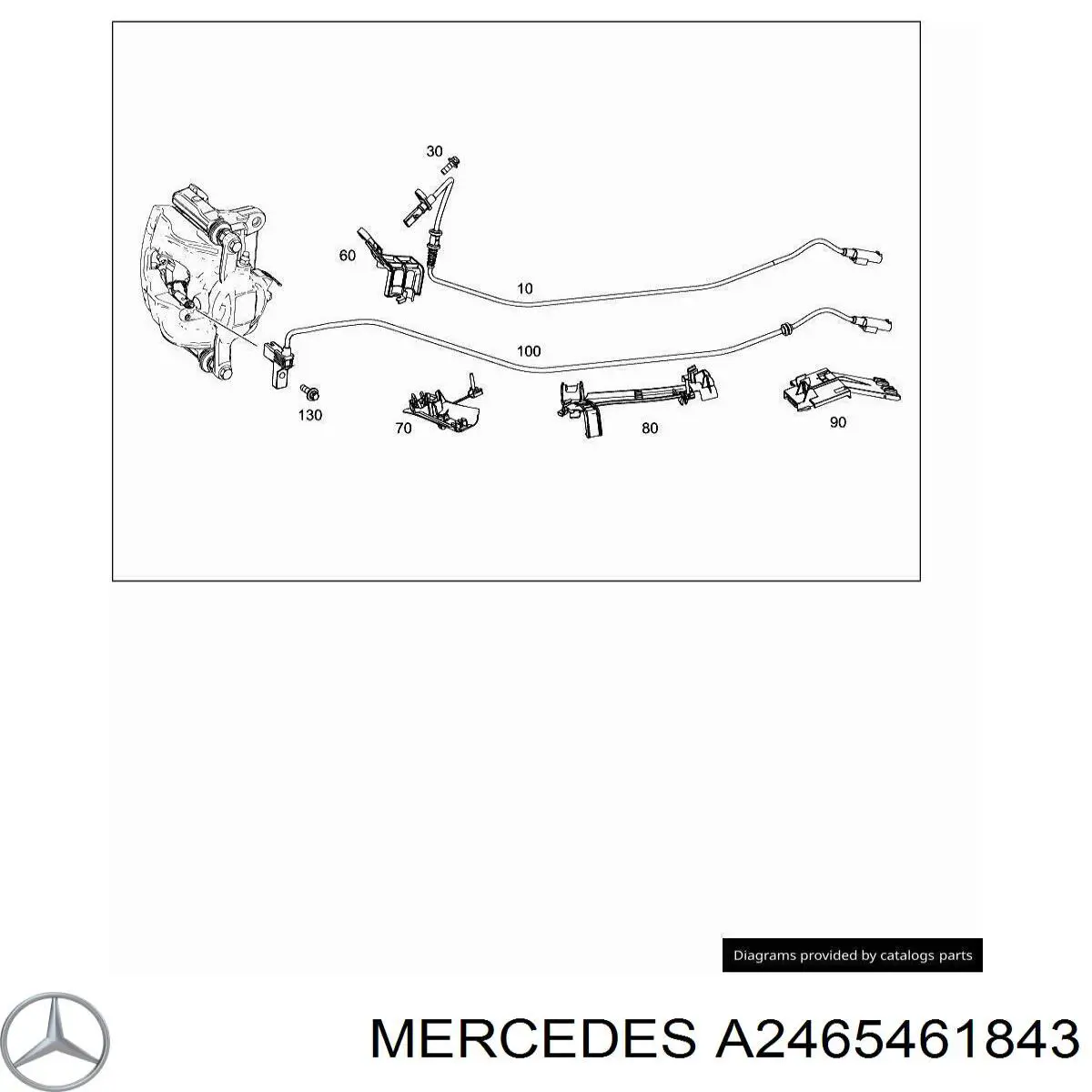  A2465461843 Mercedes