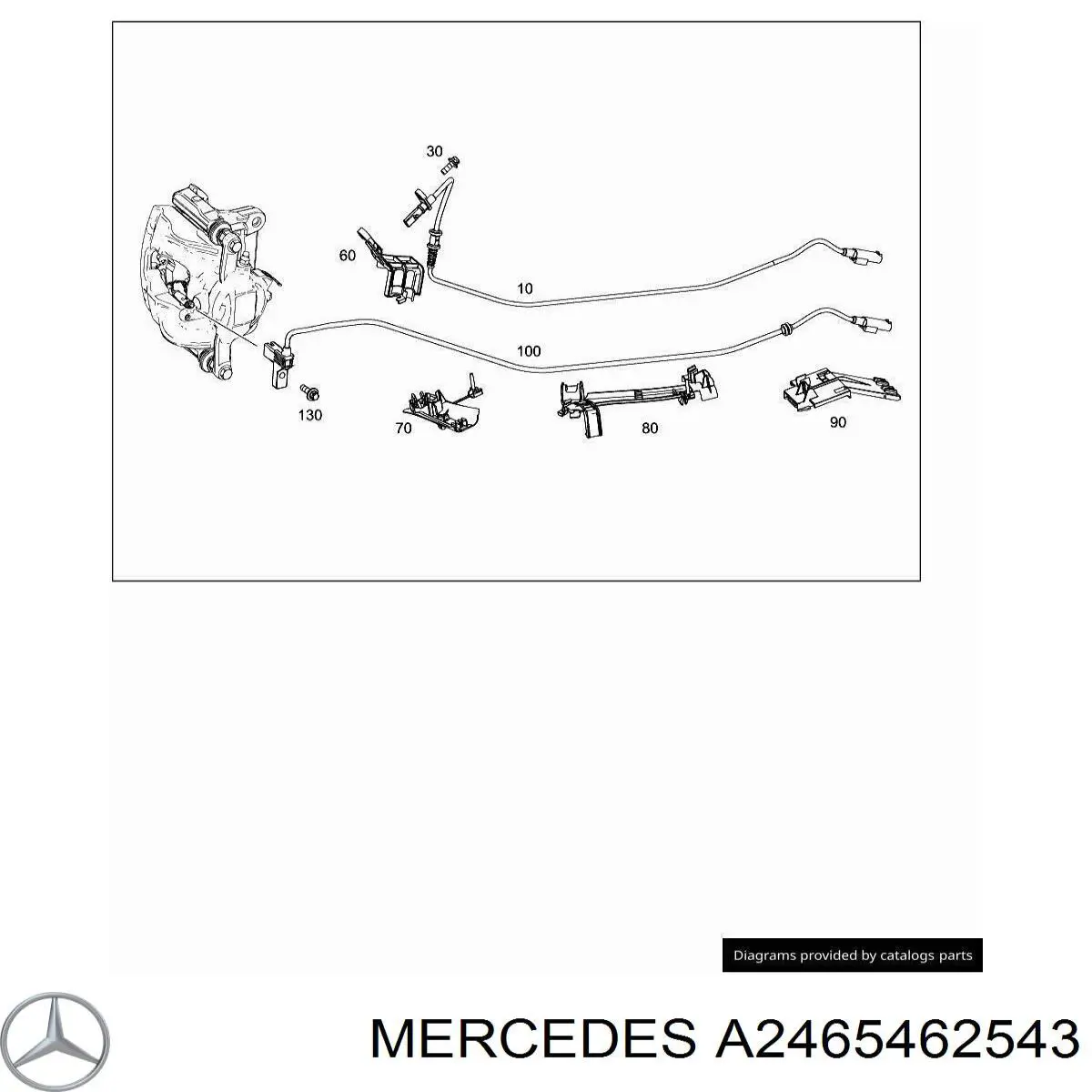  Mercedes A2465462543 цена, от 3.83 USD