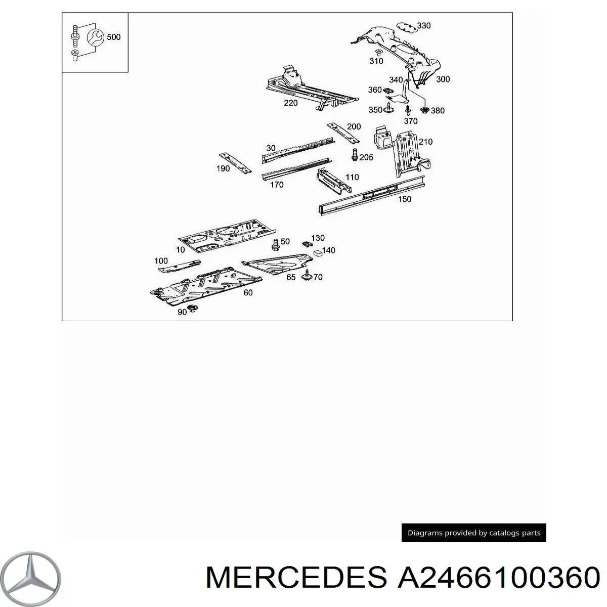  A2466100360 Mercedes