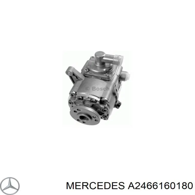 A2466160180 Mercedes bomba da direção hidrâulica assistida